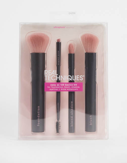 Kit de brochas Easy as 123 Basics de Real Techniques (ahorra un 37%)