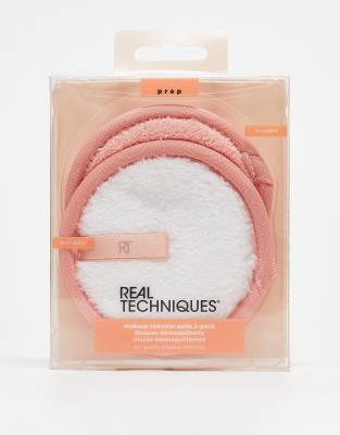 Real Techniques - Erase The Day - Lot de 2 cotons démaquillants-Pas de couleur