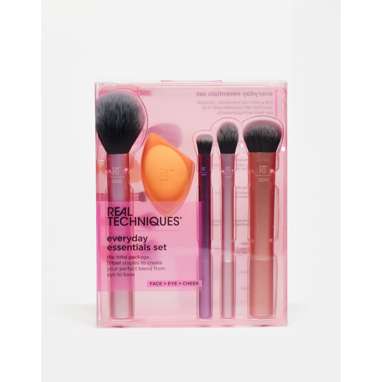 Everyday Essentials Makeup Brush & Sponge Set - Real Techniques