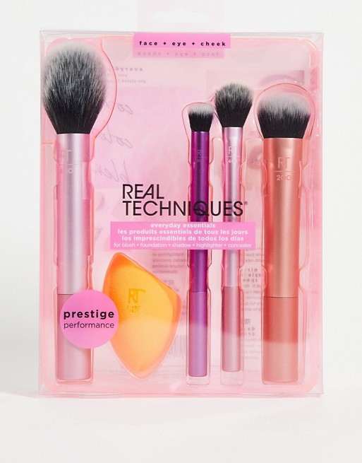 Real Techniques Everyday Essentials Brush Set (save 38%)