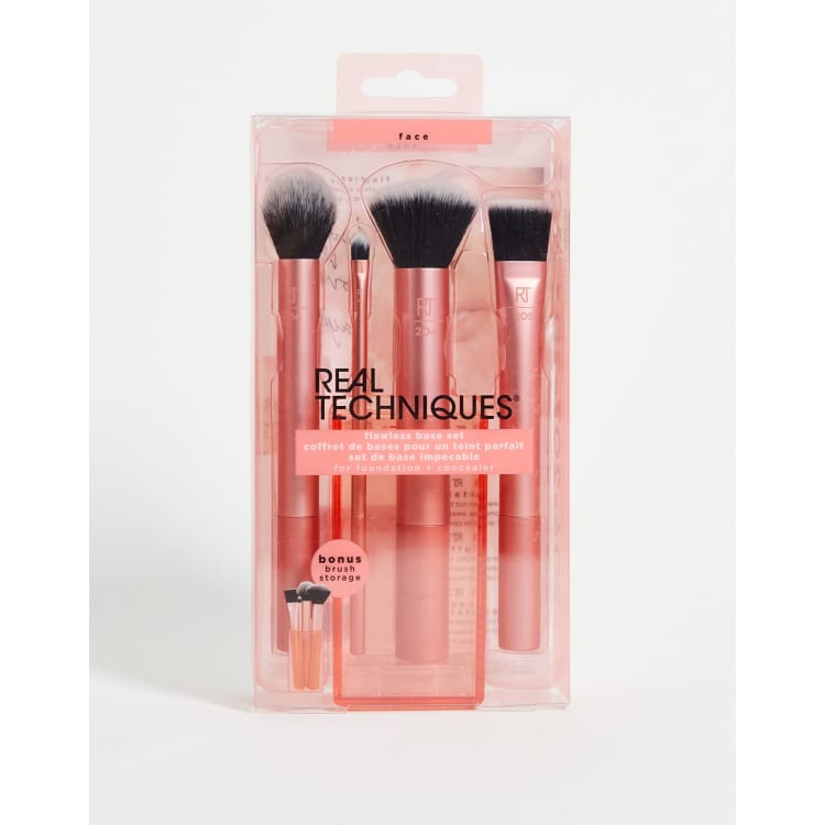 Real Techniques Flawless Base Set - Makeup Brush Set