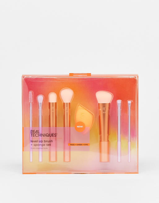 Real Techniques  Level Up Brush + Sponge Set – DaMar Beauty