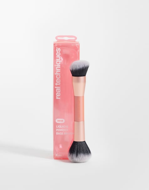 Real Techniques makeupbørste til flydende makeup og pudder - view 1