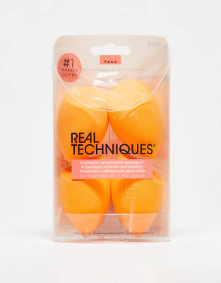 REAL TECHNIQUES MIRACLE COMPLEXION SPONGE - 4-PACK-NO COLOR,1553 US