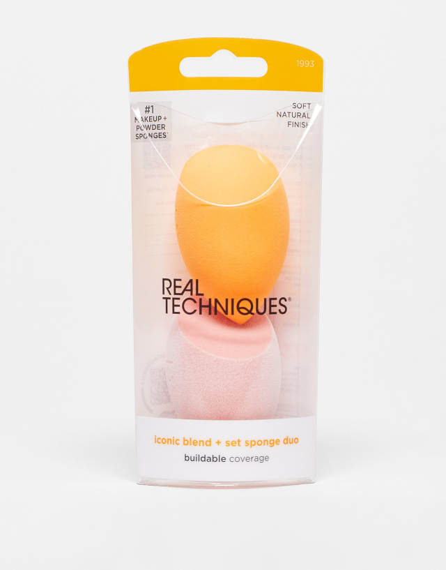 Real Techniques Miracle Complexion Sponge & Miracle Powder Sponge Duo