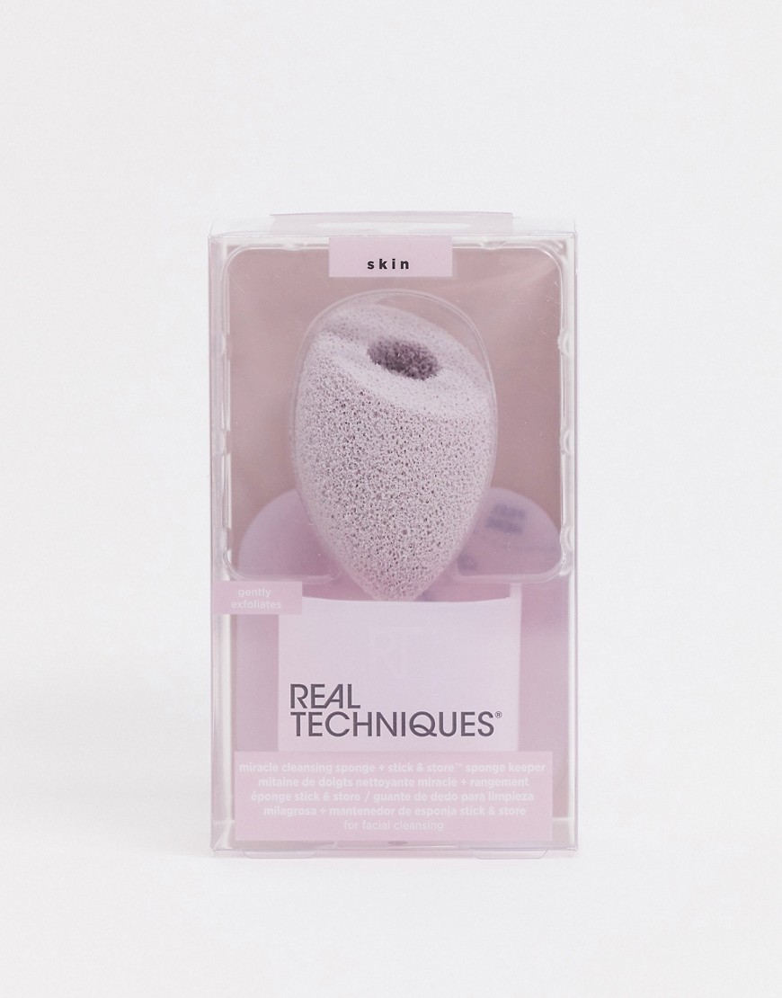 Real Techniques - Miracle Exfoliating Cleansing Sponge-Ingen farve