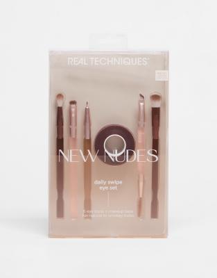 Real Techniques - New Nudes Daily Swipe - Augen-Make-up-Set-Keine Farbe