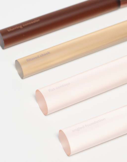 Real Techniques – New Nudes – Nothing But You Face Kit – Zestaw z pędzlami do makijażu, 2 z 4