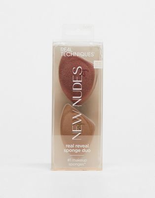 Real Techniques New Nudes Real Reveal Sponge Duo-No colour
