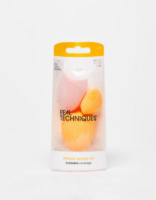 Real Techniques – Ultimate Miracle Complexion Sponge Trio – Set med tre sminksvampar (spara 13%) - view 1