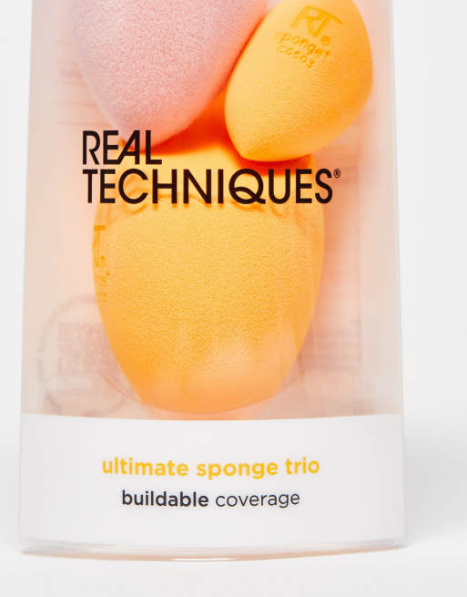 Real Techniques - Ultimate Miracle Complexion - Trio di spugne per il make-up (Risparmia il 13%), 4 di 4