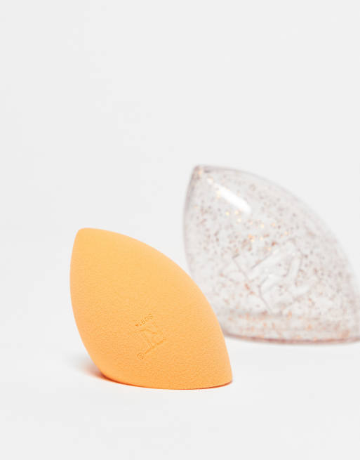 Real Techniques Wrapped In Glow Brush + Sponge Set - 30% saving , 3 of 4