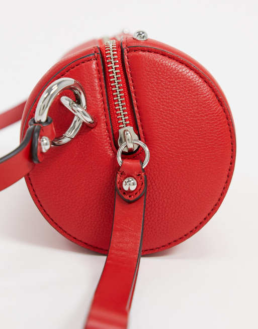 Bright red crossbody on sale bag