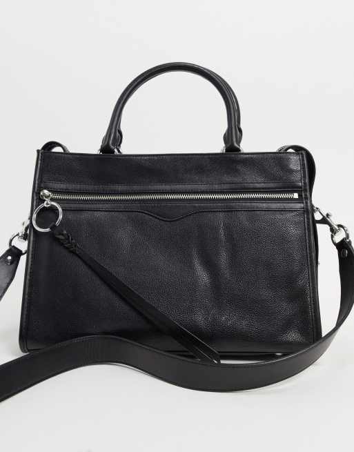 Rebecca minkoff bedford zip leather online satchel