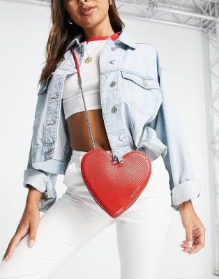 Heart Bag in Red - Rebecca Minkoff