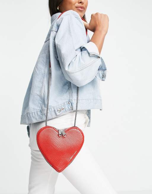 Heart Bag in Red - Rebecca Minkoff