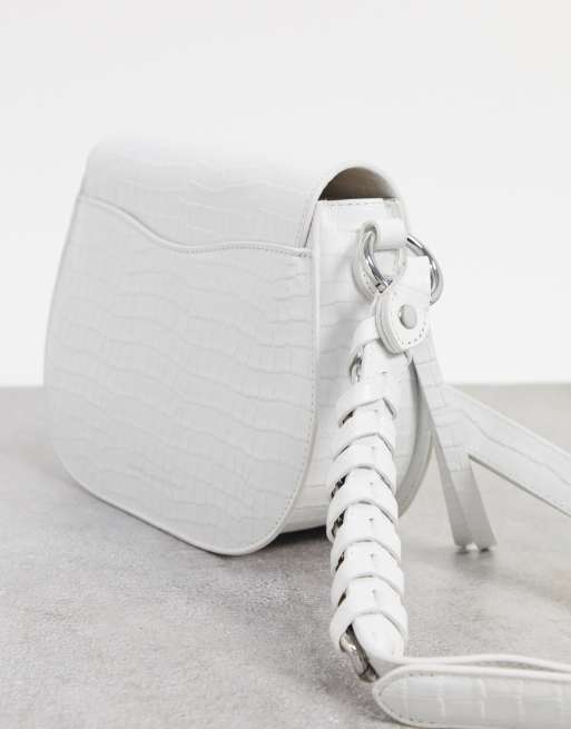 Rebecca minkoff white store crossbody bag