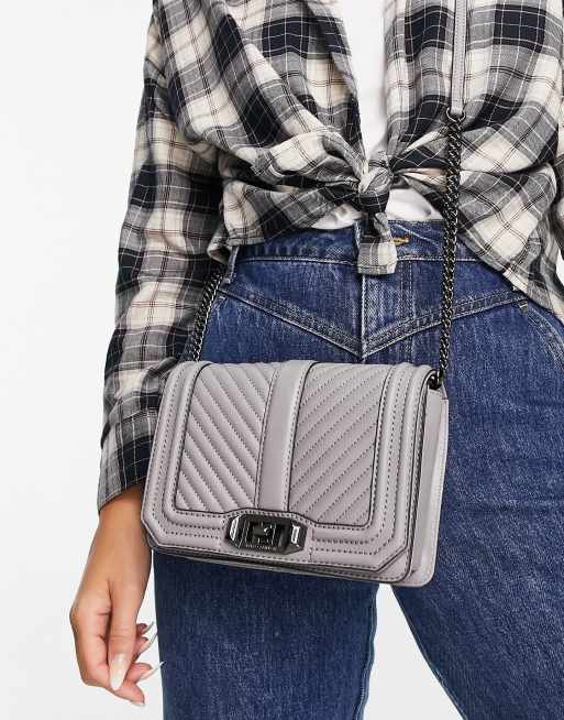 Rebecca minkoff crossbody grey new arrivals