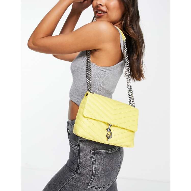 Rebecca minkoff yellow on sale crossbody