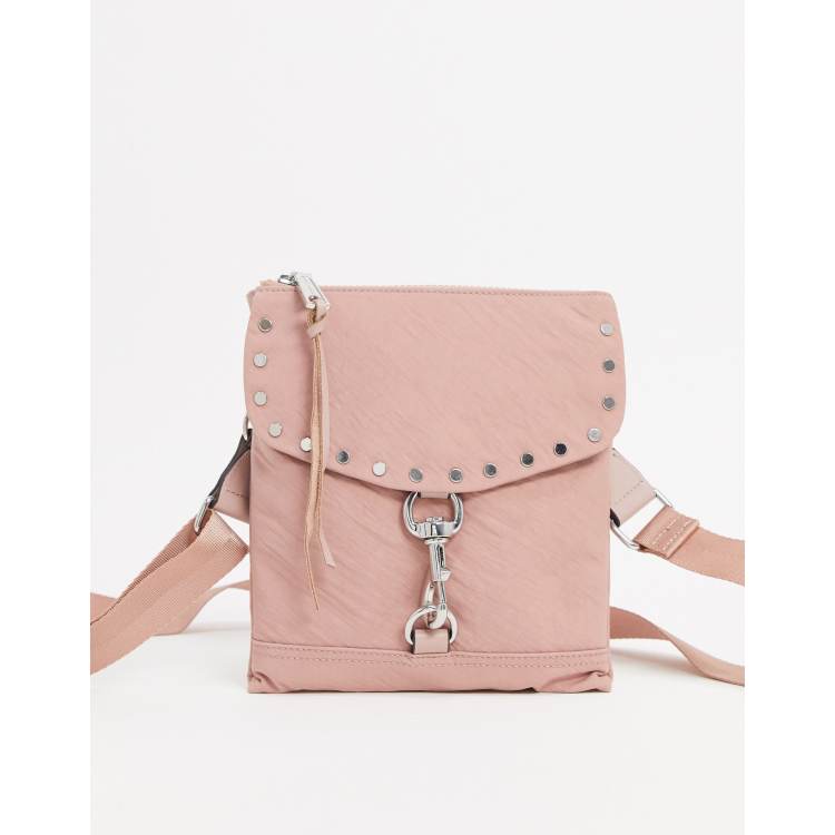 Rebecca minkoff nylon flap crossbody hotsell
