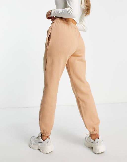 Rebellious Fashion oversized Joggers in camel