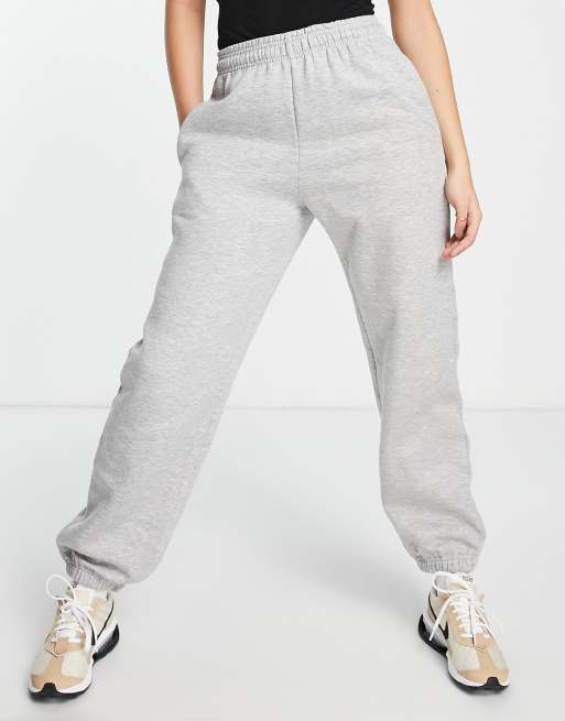 PLUSH JOGGERS - Grey marl