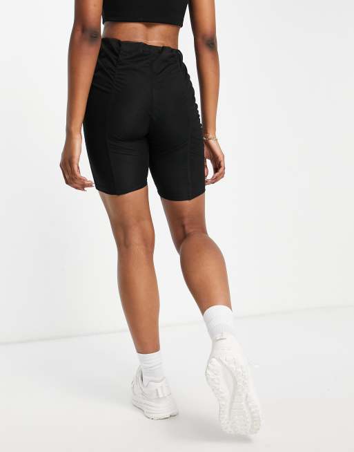 Black 2024 bodycon shorts