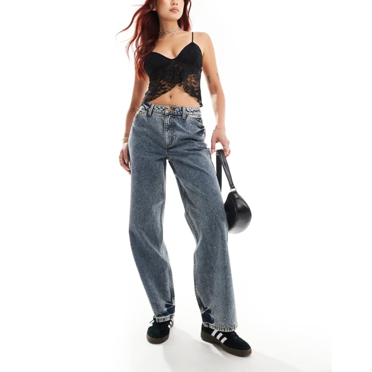 パンツ Rare 00s Archive Brush bleach blackDenim 205915720-1-acidwash?$n_750w$&