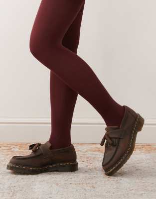 Reclaimed Vintage 80 Denier Tights In Brown