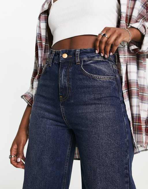 Reclaimed Vintage 88' wide leg jean in dirty blue, 2 of 4