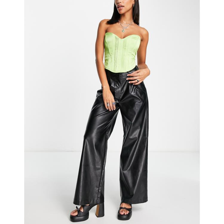 Baggy Leather Pants For Women