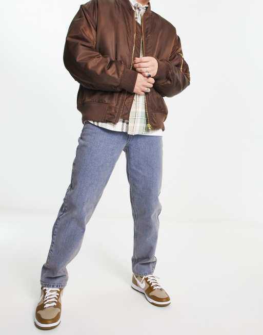 Reclaimed Vintage 90s classic jeans in mid blue wash