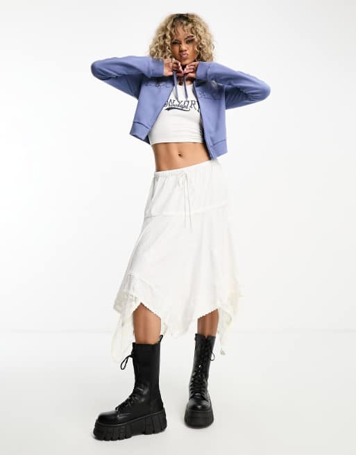 90s top skirt hoodie