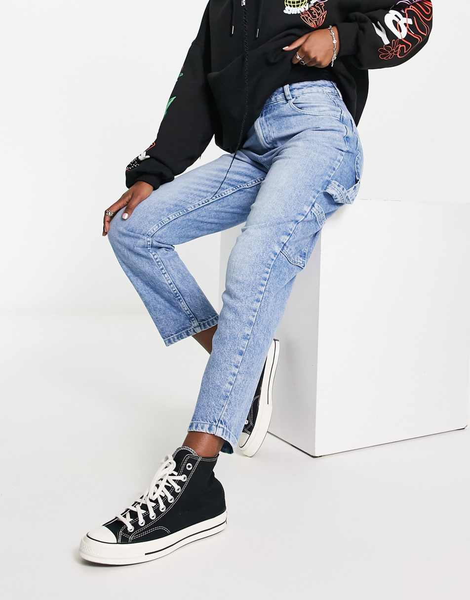 Reclaimed Vintage '91 carpenter mom jean in blue