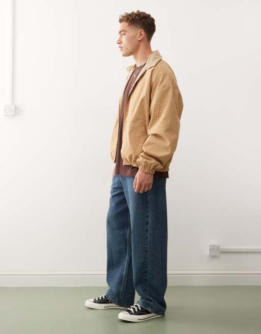 Reclaimed Vintage - Afslappede denimjeans med lige ben i mellemblå vask, 3 af 5