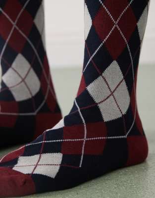 Reclaimed Vintage Ankle Sock In Multi