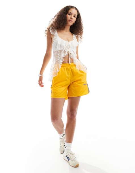 Reclaimed Vintage babydoll tunic tie front top in white - view 1