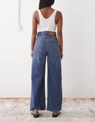 Reclaimed Vintage Baggy Jeans In Blue