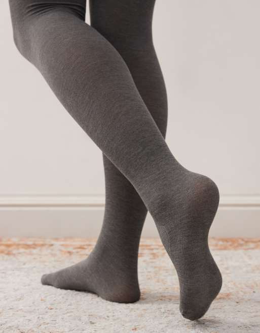 Reclaimed Vintage - Behaaglijke panty in grijs, 2 van 3