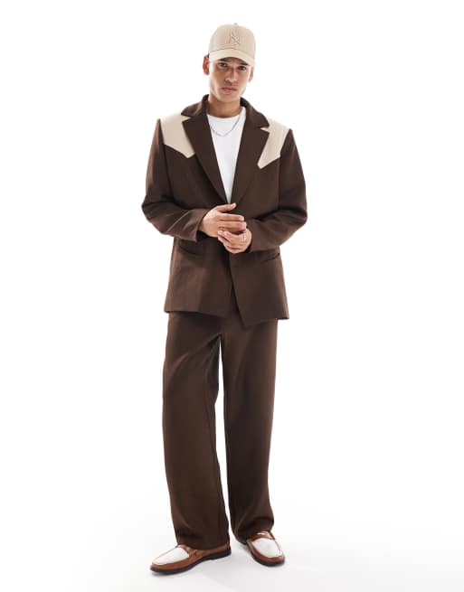 Taille M Blazer noir Vintage de Style anglais pour homme, gilet à