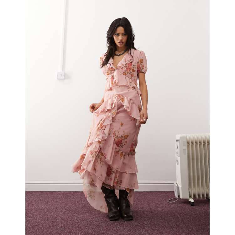 boho tea dress The Estella Boho Dress