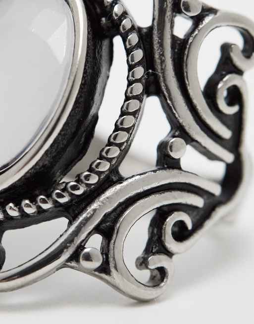 Stainless steel deals boho rings