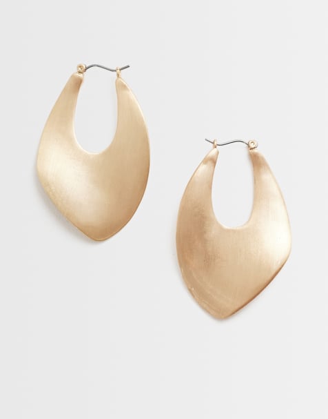 Reclaimed Vintage - Boho oorhangers in goud - view 1