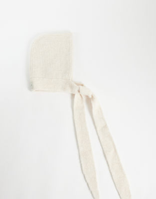 Reclaimed Vintage Bonnet With Branding Tab In White