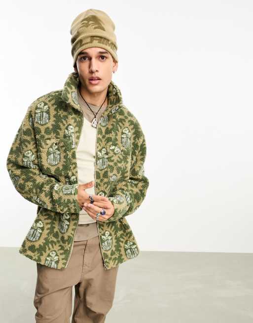 Borg cheap zip up
