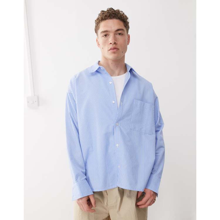 L&#39;Appartement DEUXIEME CLASSE - L&#39;A　SZ Blockprints　OVERSIZE STRIPE SHIRT E251-21647-FFS-