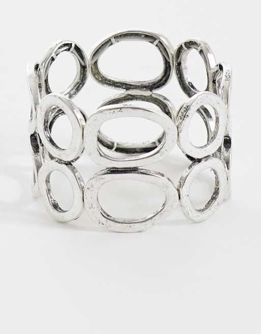 Reclaimed Vintage bracciale in argento