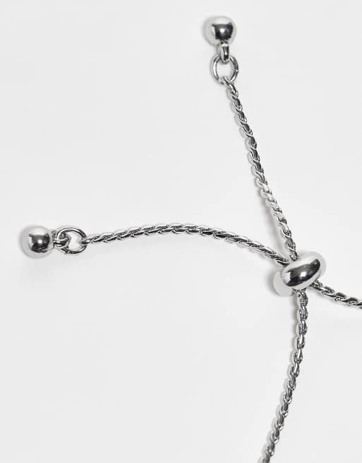 Reclaimed Vintage - Bracelet chaîne unisexe avec détails étoiles, 3 de 3