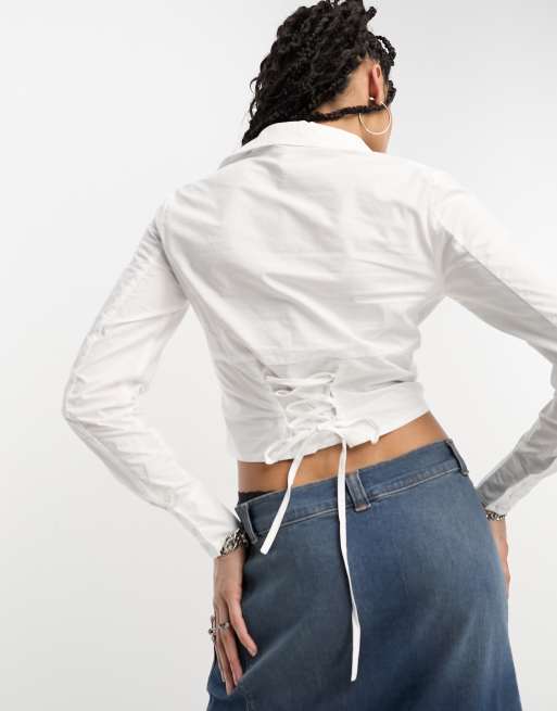 Camicia con corsetto deals