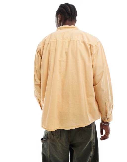 Camicia color senape store